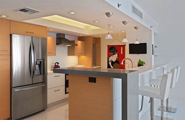 diseños de cocina de condominios